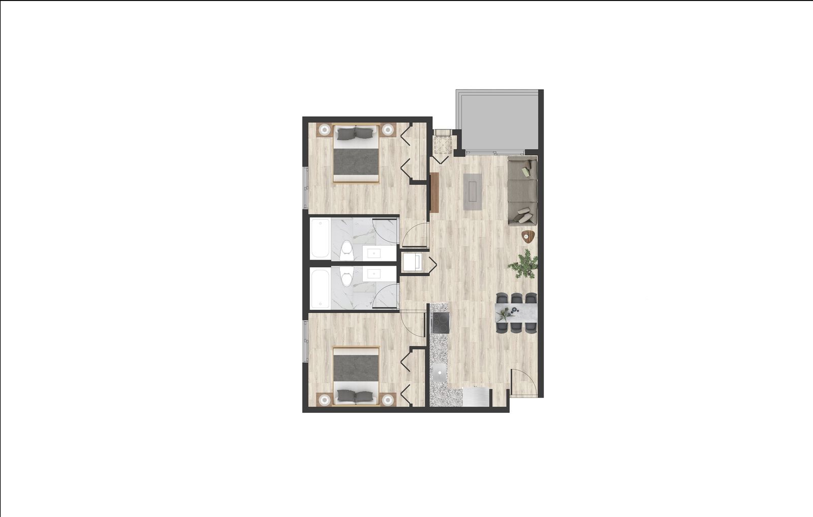 Unit 14 floor plan